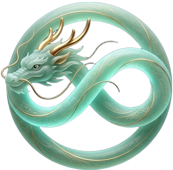 玲珑龙纹徽标